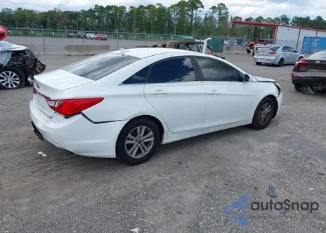 2012 Hyundai Sonata Gls z USA, uszkodzony, nr VIN 5NPEB4AC8CH411072